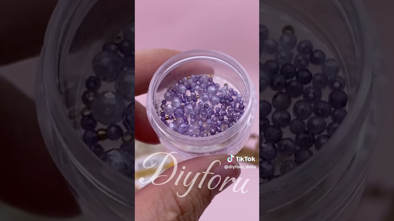 How to Make Fresh Crystal Earrings | Step-by-Step Guide by DIYforu_Della_EU