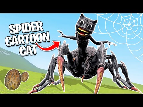 SPIDER CARTOON CAT (Garry's Mod)