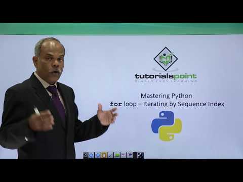 Python For Loop Iterating By Sequence Index