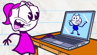 Pencilmate Gets Trapped?! - New Pencilmation Cartoons For Kids