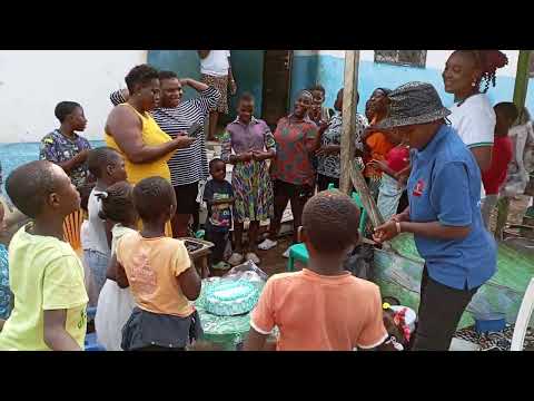 JoyousCharity #Cake 🎂Making Empowerment at the orphanage.empower the kids with the necessary skills.