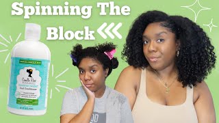 I Had To Spin The Block On This One 🔄 | Camille Rose Coconut Water Conditioner