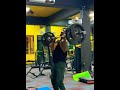 60 kg weight clean and jark 6 raps . gym short video. #ytshorts