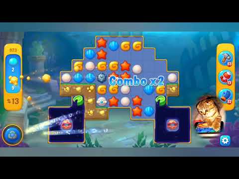 Fishdom 2022, no Boosters,   923   level  -  прохождение без бустеров,   923  уровень.