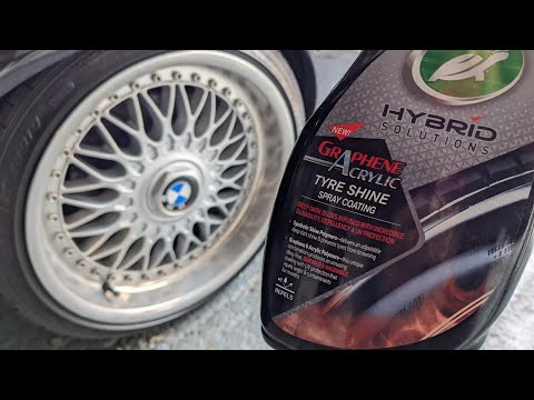 *New* Turtle Wax GRAPHENE ACRYLIC TYRE SHINE REVIEW