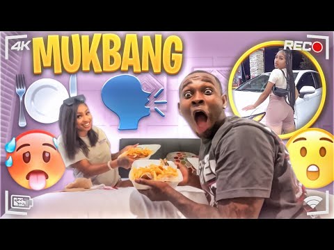 BIGWINNN DOES A MUKBANG W/ IG MODEL ** SHE WANTS ME **