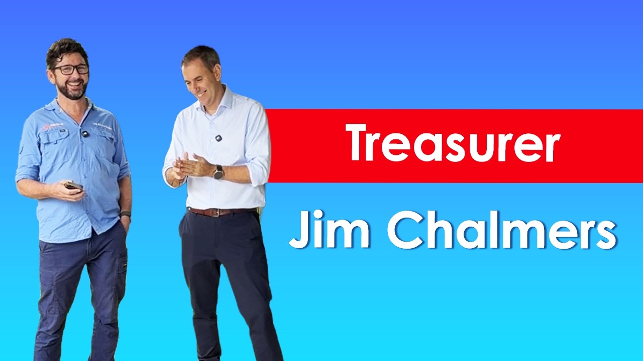 Battery Rebate chat with Federal Treasurer Jim Chalmers