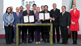 incremento de 13% a salario mínimo para 2026. conferencia presidenta sheinbaum