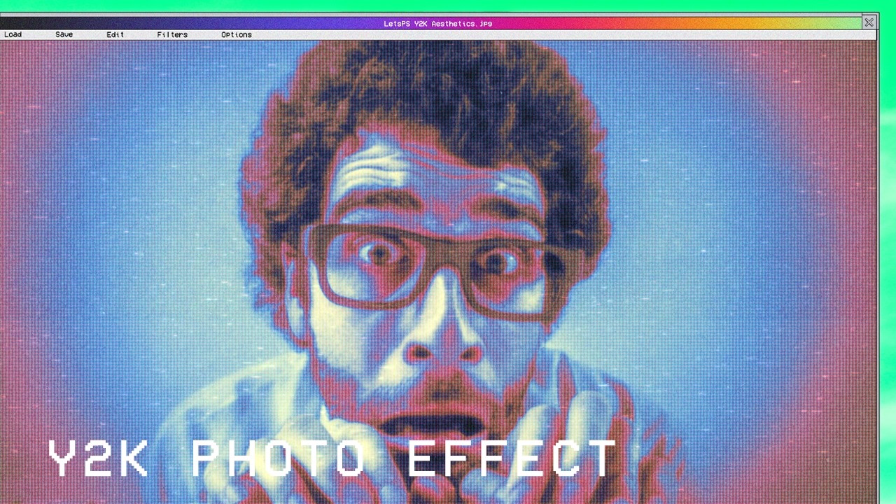 Y2K Photo Effect - Photoshop Tutorial