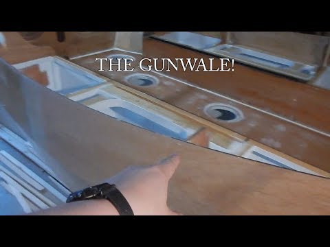 Building a SCAMP part 052 - Gunwales and Carlin Prep
