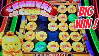 2 BIG WINS on Carnival Cow!