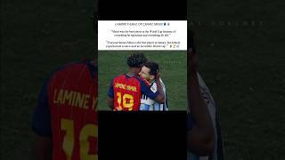 Download lagu LAMINE YAMAL ON LIONEL MESSI “Messi was the best player at the World Cup' mp3