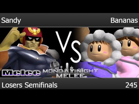 MNM 245 - Sandy (C Falcon) vs Bananas (ICs) Losers Semifinals - Melee
