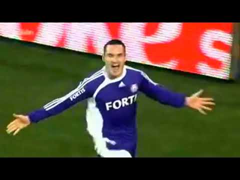 Marcin Wasilewski gol Anderlecht - Westerlo 1-0 Jupiler League 03.02.2007