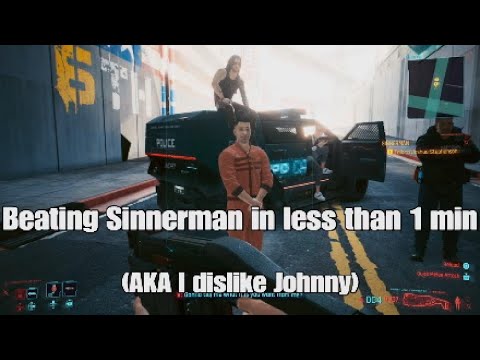 How to beat the Sinnerman mission in Cyberpunk 2077 in less than 1 min