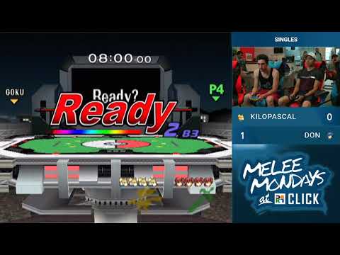 Melee Mondays at Click #6 — Singles — Kilopascal vs Don