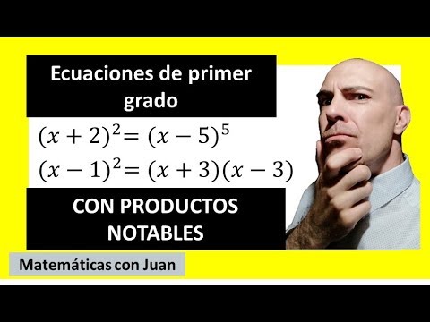 ▷ Ecuaciones de segundo grado CON PRODUCTOS NOTABLES. (x+3)^2=(x+1)^2