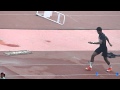 Tamilnadu S Arivu Selvam In Triple Jump Action National Athletics Championships 2014 New Delhi