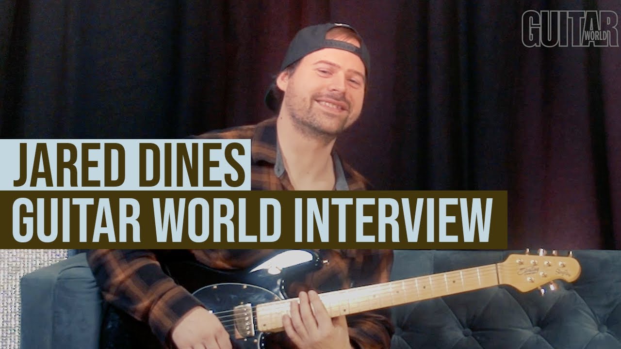Jared Dines Guitar World interview: first songs, favorite riffs and the future of guitar - YouTube