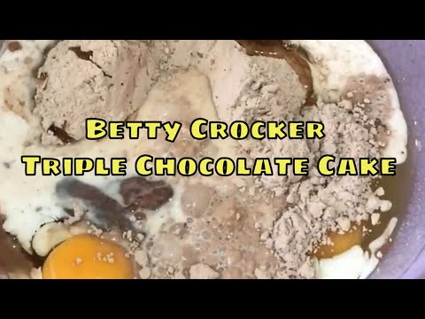Betty Crocker's Triple Chocolate Cake Recipe: How To Cook It!