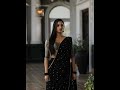 Srinidhi Shetty KGF Wearing Black Georgette Heavy Lehenga