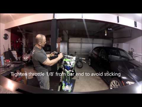 Moose Racing Hand Guard Install, KX 450