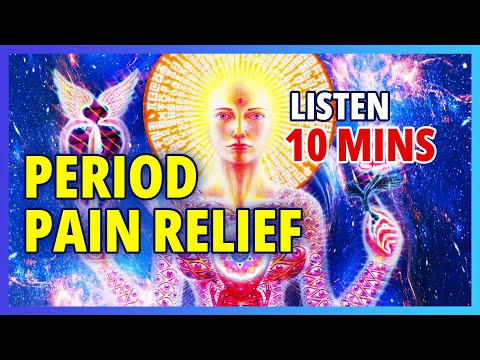 Period Pain Relief Sound Therapy | Healing Female Energy | Stop Menstrual Cramps, Back Pain Relief