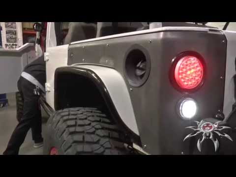 Jeep Wrangler JK Crusher Corners Install - Poison Spyder