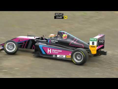 ADAC Formel 4 2019. Race 1 Nürburgring. Start Lucas Alecco Roy Crash - RNW | RacingNewsWorldwide.com | Your latest racing news