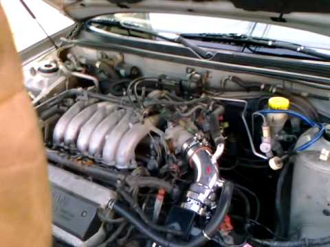99 Nissan Maxima w/ injen cold air intake