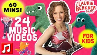 60 Minutes: "Waiting For The Elevator" Plus Lots More Laurie Berkner Music Videos