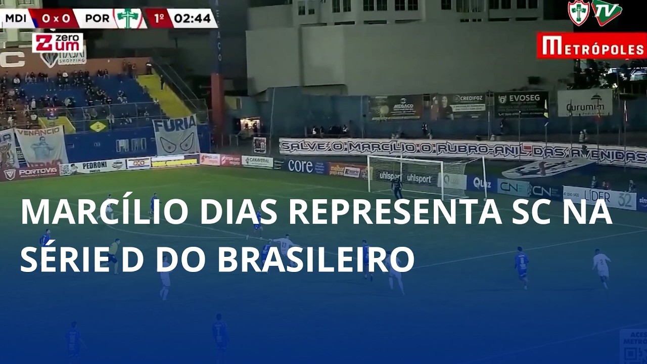 Marcílio Dias segue como representante de Santa Catarina na Série D do Brasileiro