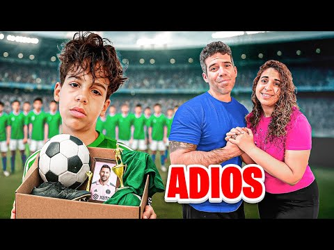 LORENZO se DESPIDE de su EQUIPO de FÚTBOL *EMOCIONANTE*|4PLUSONE