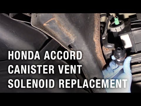 Honda Accord Canister Vent Solenoid Replacement