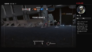 きのう動画配信できなくてごめんなさい！（Rainbow six siege実況 #2）