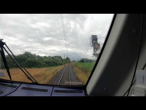 Führerstandsmitfahrt + S3 + Rostock Hbf - Güstrow via Laage | BR 442 (Talent2)