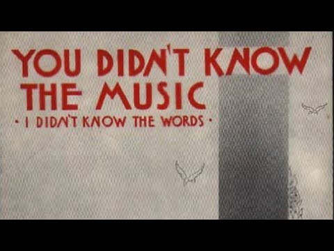 You Didn’t Know The Music | Victor Young & His Orchestra As Owen Fallon (Vocal Frank Sylvano) | 1931