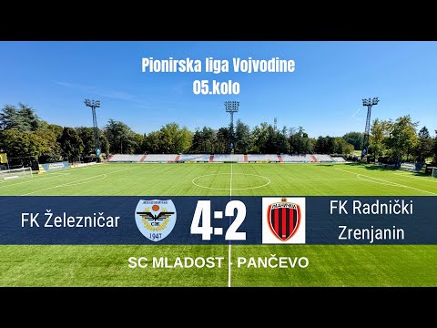 Pioniri: FK Železničar - FK Radnički Zrenjanin. 4:2 (2:2)