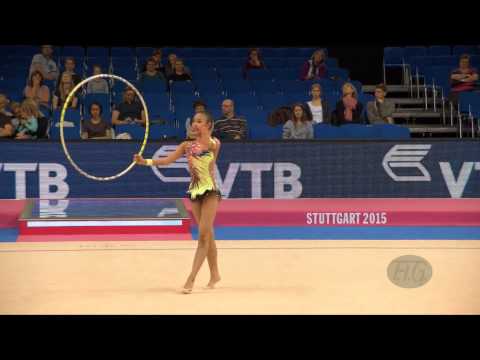 Sie Yan KOI (MAS) 2015 Rhythmic Worlds Stuttgart - Qualifications Hoop