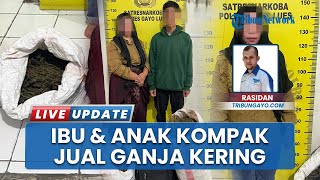 Polres Gayo Lues Beberkan Harga Ganja Kering Asal akan Dijual Ibu dan Anak di Blangkejeren