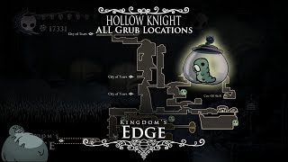 Hollow Knight - ALL Grub Locations and Tutorial/Walkthrough - Episode 7 (Kingdom's Edge)