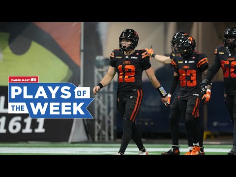 CFL Plays of the Week - Week 20, 2025