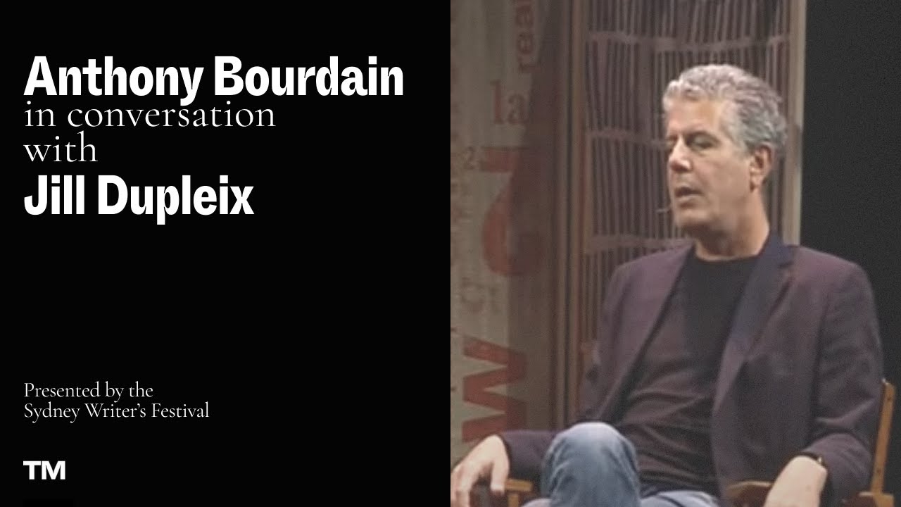 Medium raw. Anthony Bourdain in conversation