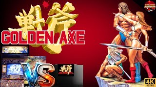 Golden Axe Showdown - Complete Neo Geo Review & Comparison 4K/60FPS #goldenaxe #neogeo #arcadegames