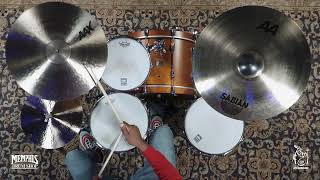 Video thumbnail for Sabian 20" AAX Thin Crash Cymbal - 1648g (22006XC-1120522P) by Memphis Drum Shop