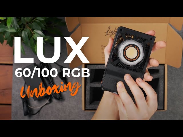 Video Teaser für LUX RGB LED-Licht - Unboxing Video
