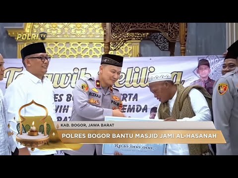 PERERAT KEDEKATAN DENGAN MASYARAKAT, POLRES BOGOR GELAR TARAWIH KELILING