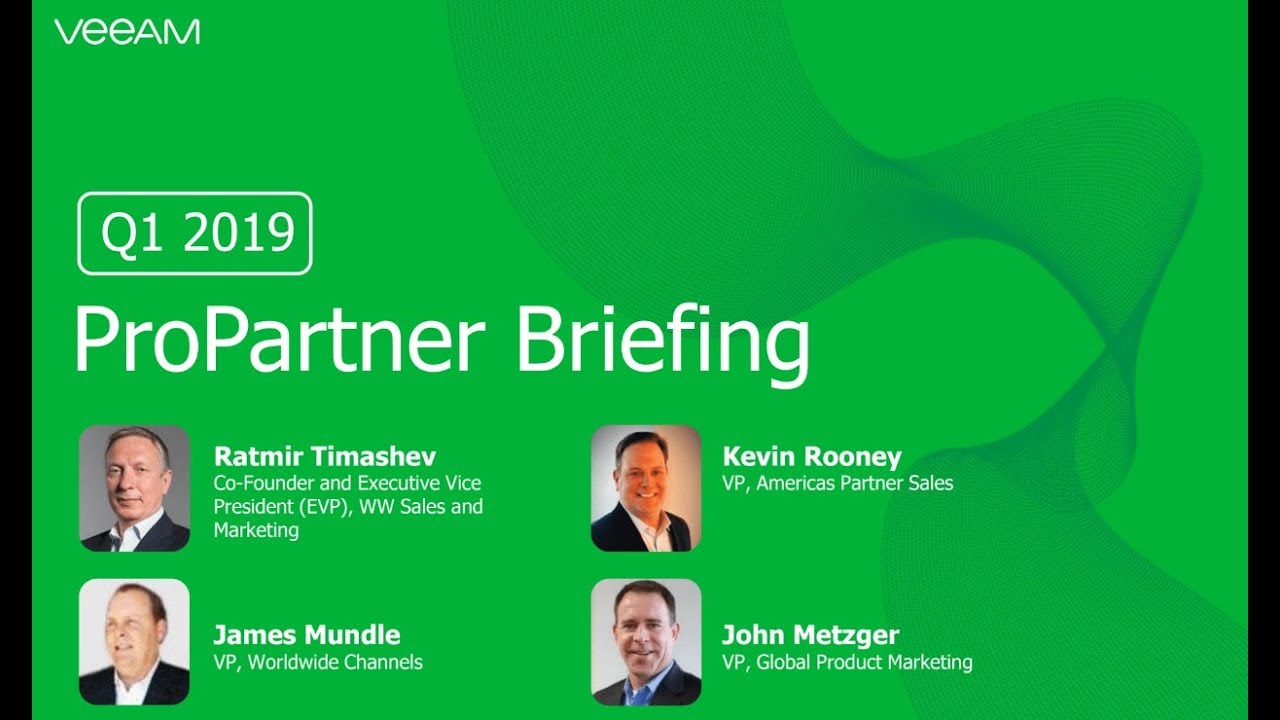 Q1 NA ProPartner Briefing Webinar video