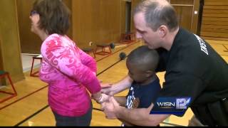 Tuesday's Child gets taste of a job he'd like to do some day