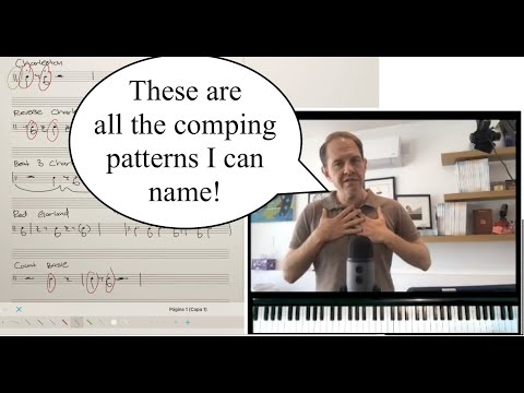 All of the Comping Patterns I Know Names For